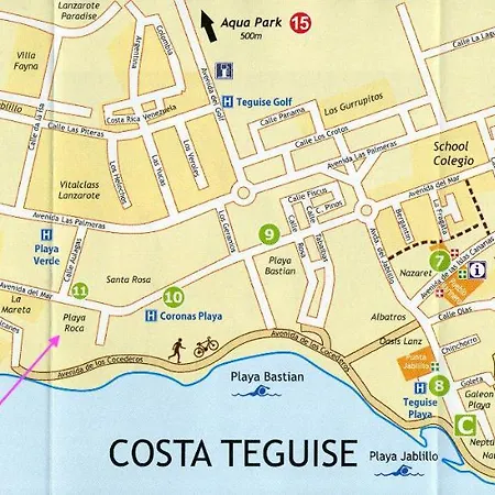 别墅 Comfortable Playa Roca Beachfront Access *