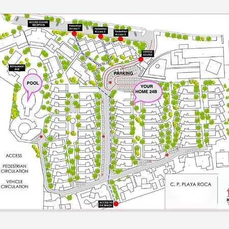 Comfortable Playa Roca Sea Access