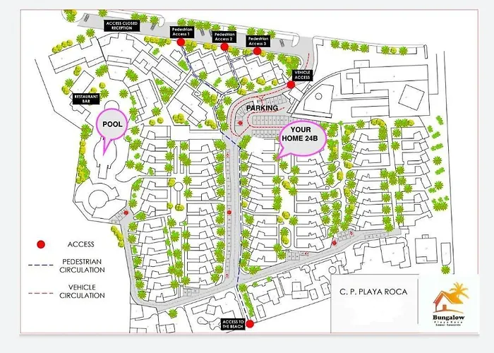 Comfortable Playa Roca Beachfront Access